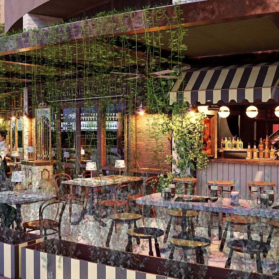 Ambiente do Temperani Trattoria, no Itaim Bibi | Foto: Divulgação