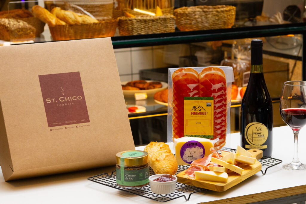 Padaria artesanal St. Chico traz Cesta de Natal como opção para presentear | Foto: Raul da Mota