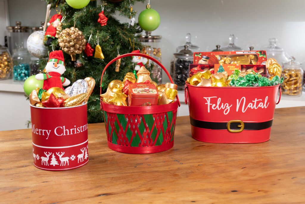 Tchocolath aposta em presentes temáticos com chocolates, biscoitos e doces natalinos | Foto: Raul da Mota