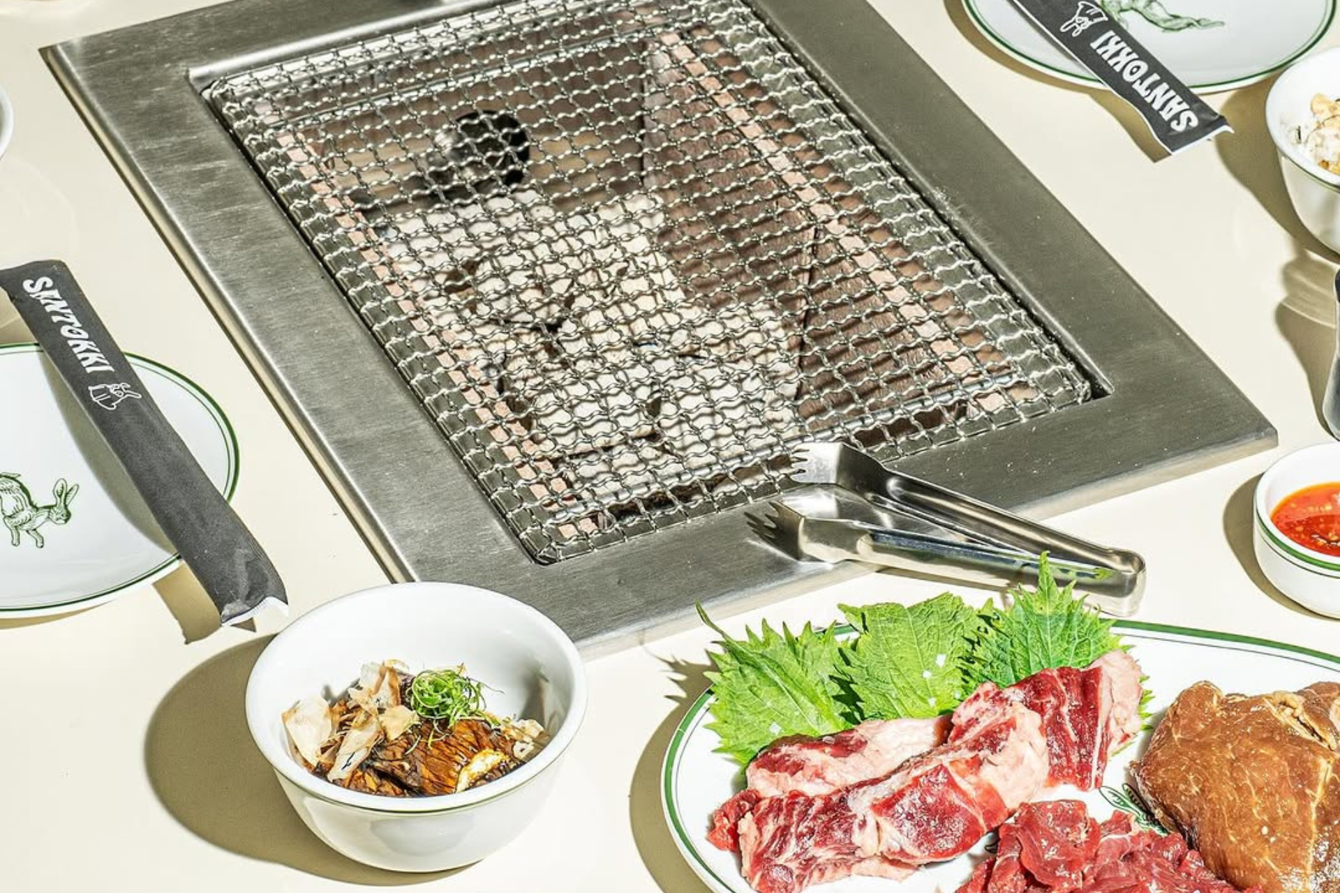 Grelha do Santokki, sucesso entre os clientes | Foto: Kato 78