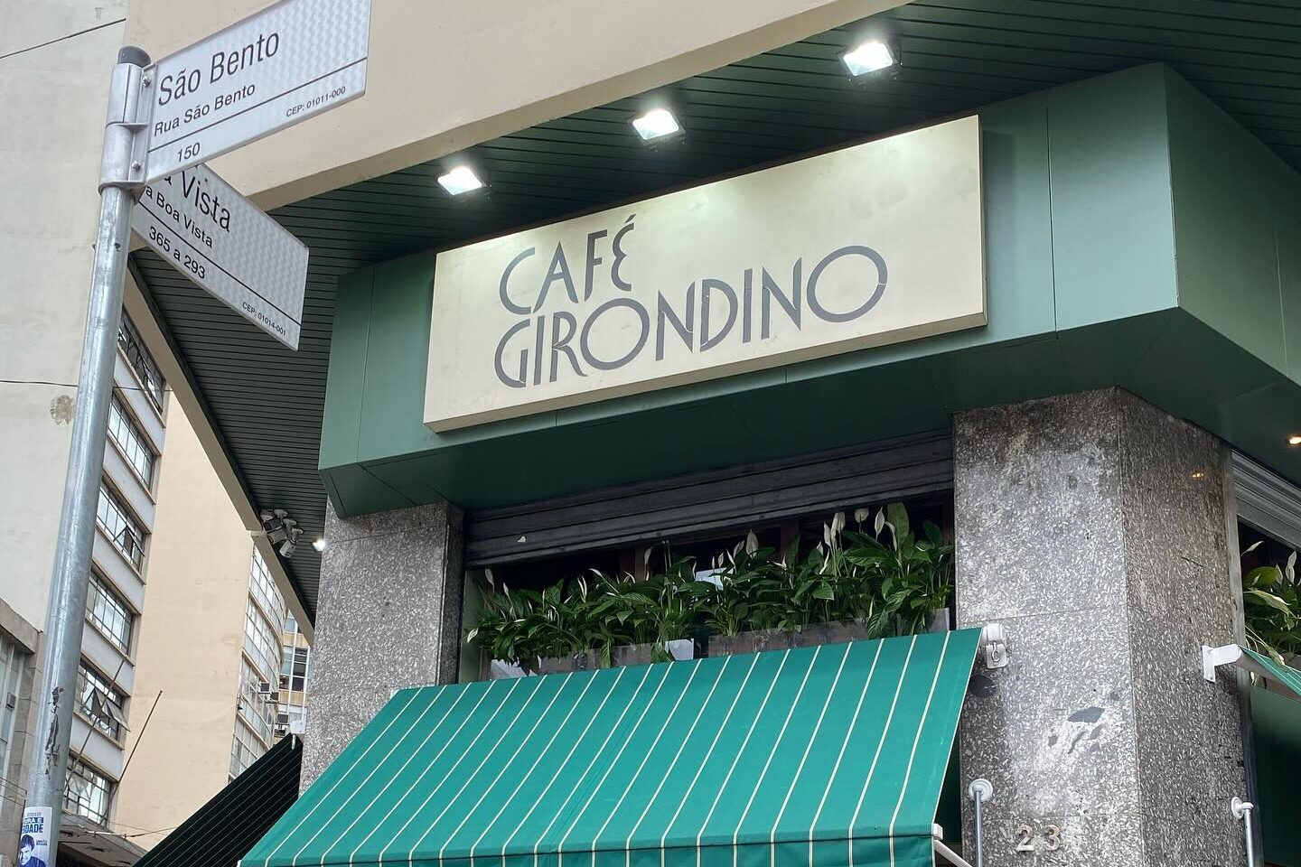 Desde 1875, Café Girondino faz história no centro de São Paulo | Foto: Instagram @cafegirondino