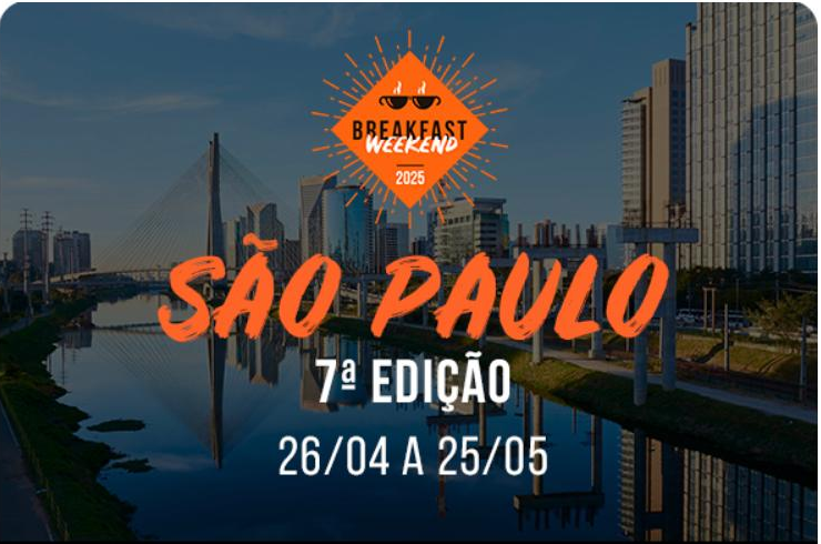 SP recebe Breakfast Weekend com menus de café da manhã a partir de R$39,90 