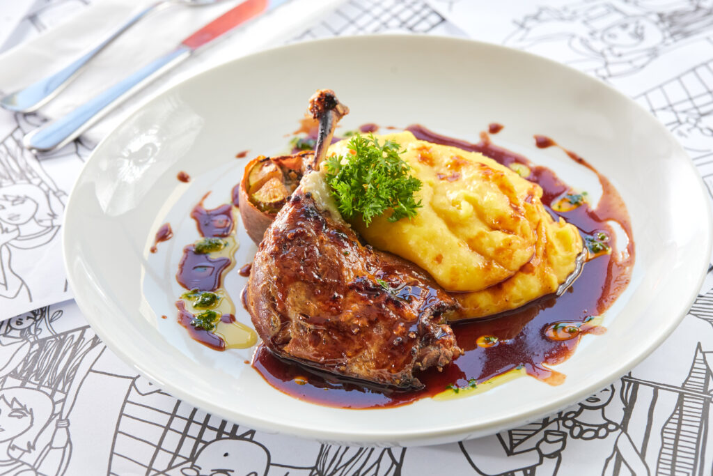 Confit de Pato ao Vinho do NOU | Foto: Rodolfo Regini