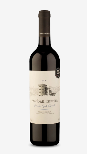 Esteban Martín D.O. Cariñena Garnacha Tempranillo Syrah 2024 | Foto: Divulgação